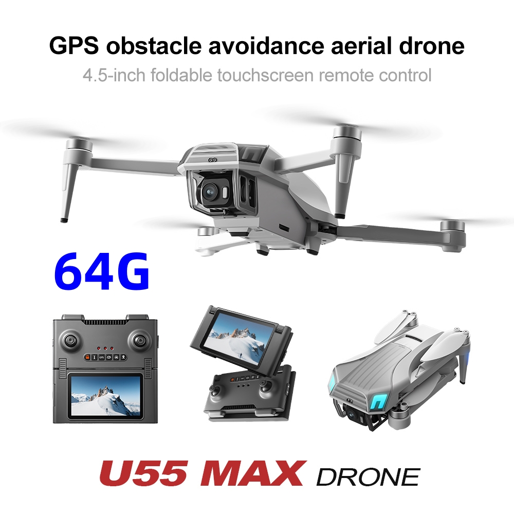 NCZOBOE U55 RC Drone HD Dual C - đánh giá và giá Drone Gimbal 3 Axis